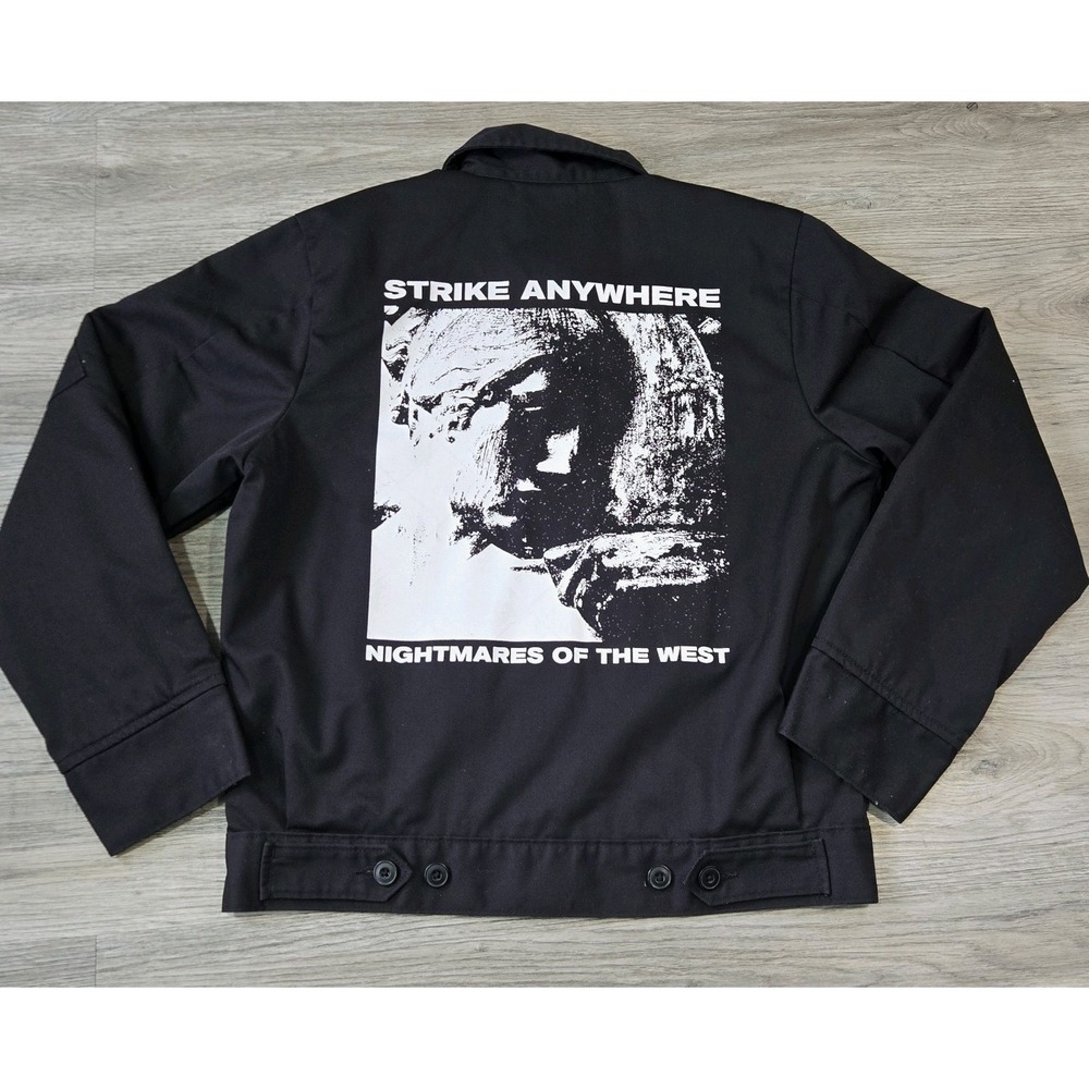 Custom Dickies Eisenhower jacket Strike Anywhere 'Nightmares of the West' Jacket